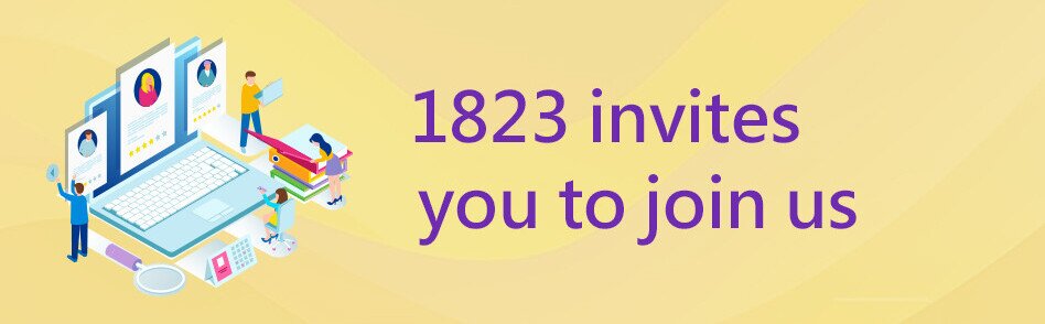 1823 invites you to join us