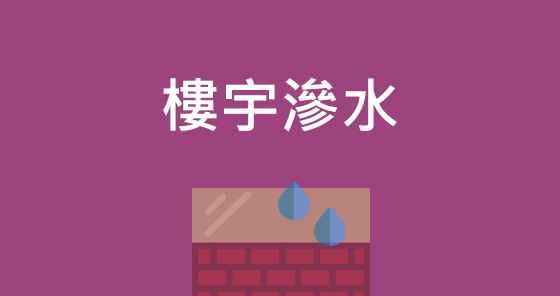 樓宇單位內滲水