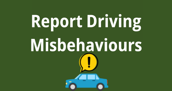 Report driving misbehaviours