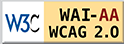 Comply with the relevant World Wide Web Consortium Web Accessibility Design Guidelines for the 2A level requirements